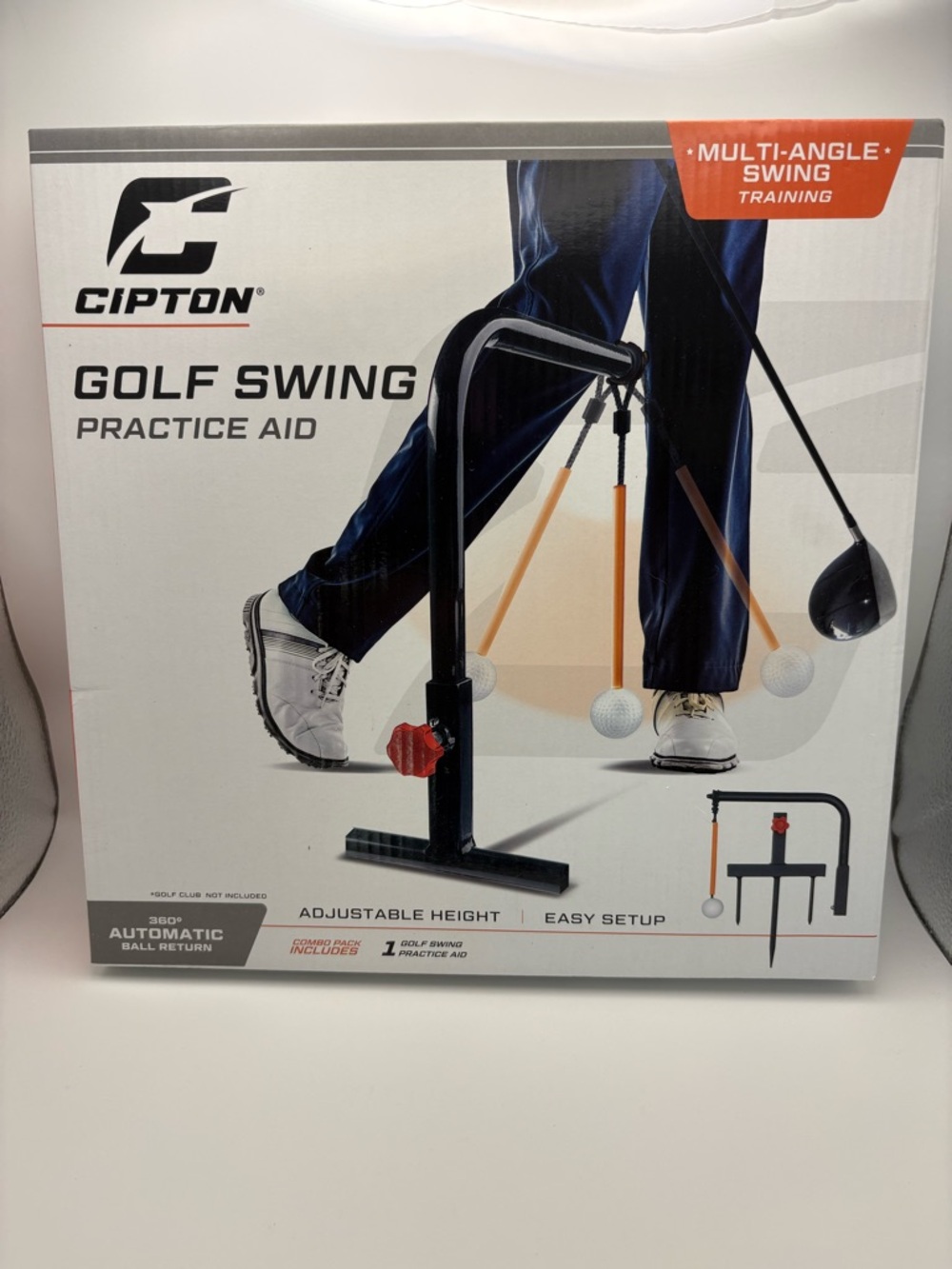 Golf Swing Practice Aid - Black